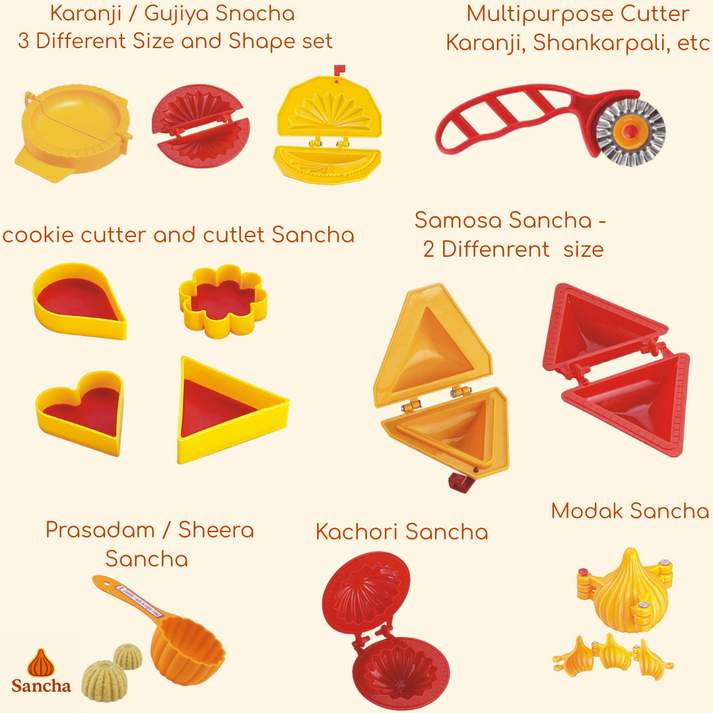 Festive Sancha Set by MITTAL : Make Traditional Sweets and Snacks Easy!