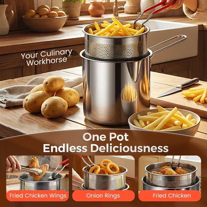 Stainless Steel Multifuntional Fryer