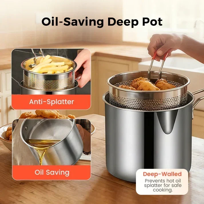 Stainless Steel Multifuntional Fryer