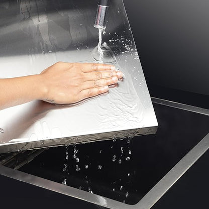 Stainless Steel Chopping Board & Kitchen Countertop - 41 x 31 Cm (Original Big Size).