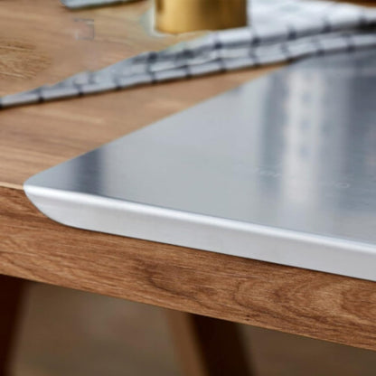 Stainless Steel Chopping Board & Kitchen Countertop - 41 x 31 Cm (Original Big Size).