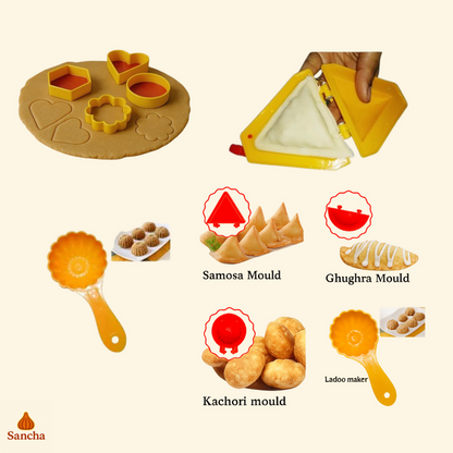 Festive Sancha Set by MITTAL : Make Traditional Sweets and Snacks Easy!