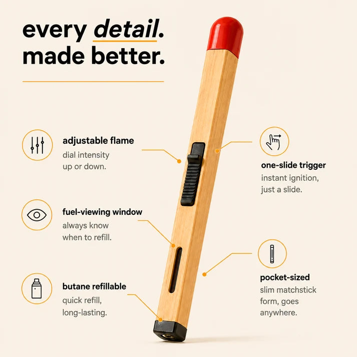 Matchstick Lighter Usb Rechargeable