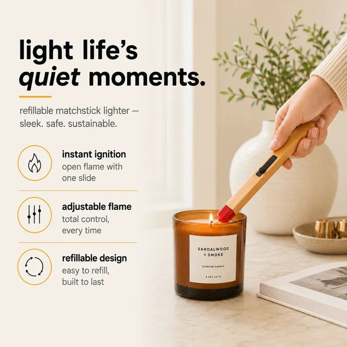Matchstick Lighter Usb Rechargeable