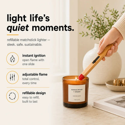 Matchstick Lighter Usb Rechargeable