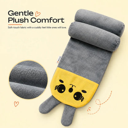 Baby Pillow with Head & Neck Support -Soft Cotton Infant Sleeping Pillow for Flat Head Protection
