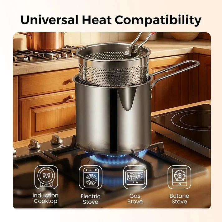 Stainless Steel Multifuntional Fryer