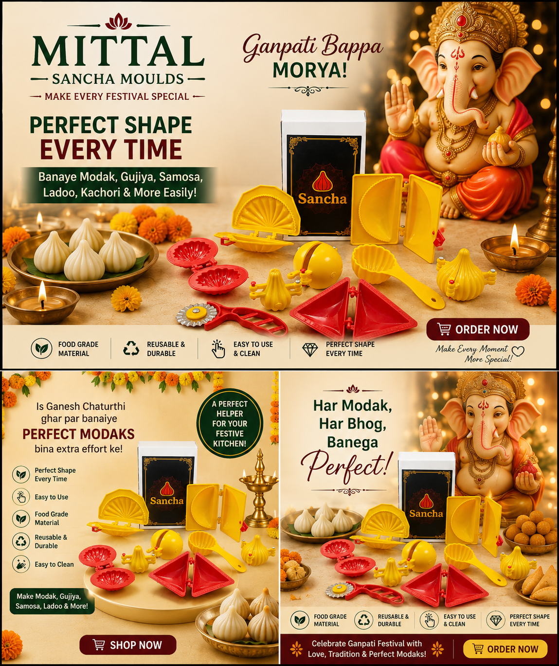 Festive Sancha Set by MITTAL : Make Traditional Sweets and Snacks Easy!