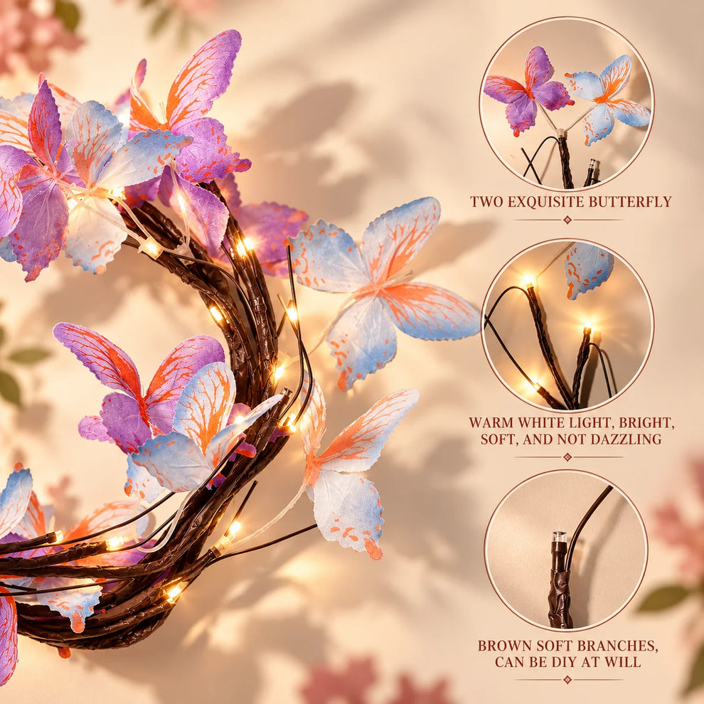 Beautiful Aura Butterfly Aesthetic Lights