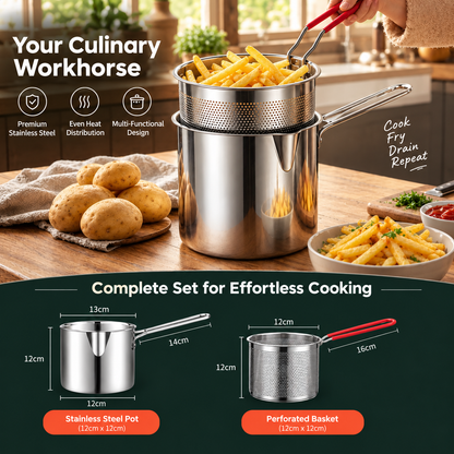 Stainless Steel Multifuntional Fryer