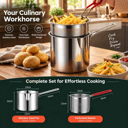 Stainless Steel Multifuntional Fryer